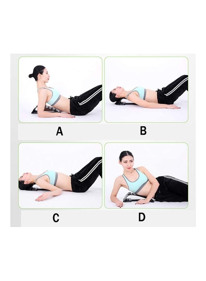 Adjustable Back Stretcher Device With Magnetic Points