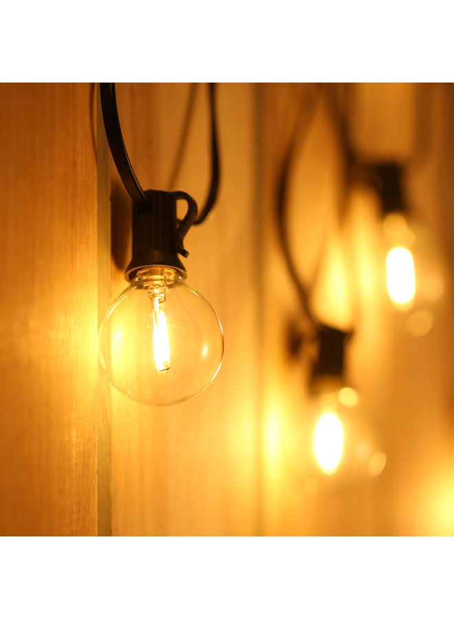 تومشاين - مجموعة مصابيح بإضاءة LED طراز G40 مكونة من 25 قطعة أبيض دافئ - Image 1