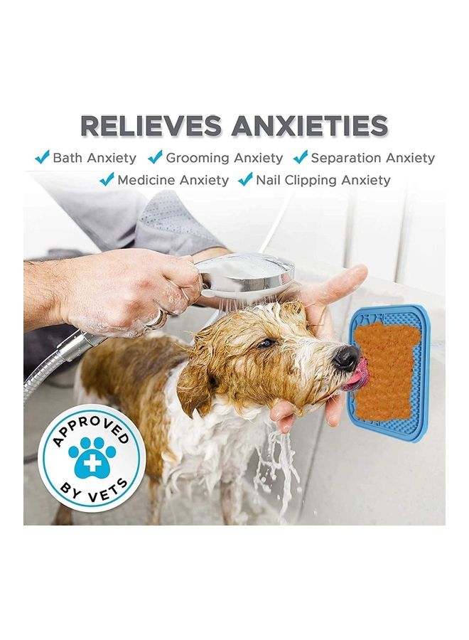 بساط لعق للكلاب يتوفر المنتج بلون الأزرق - Image 5