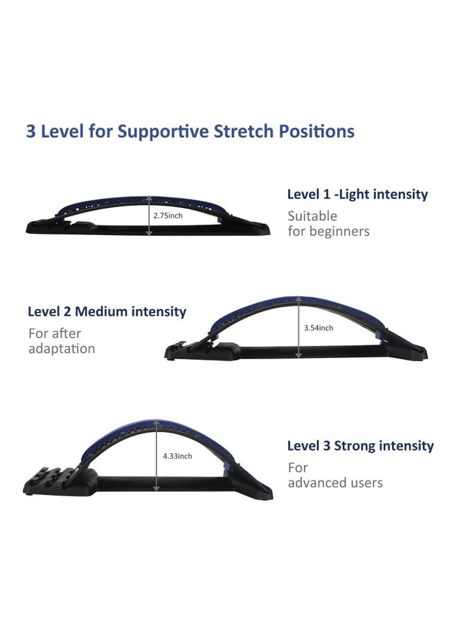 XiuWoo - Adjustable Back Stretcher Device With Magnetic Points - Image 1