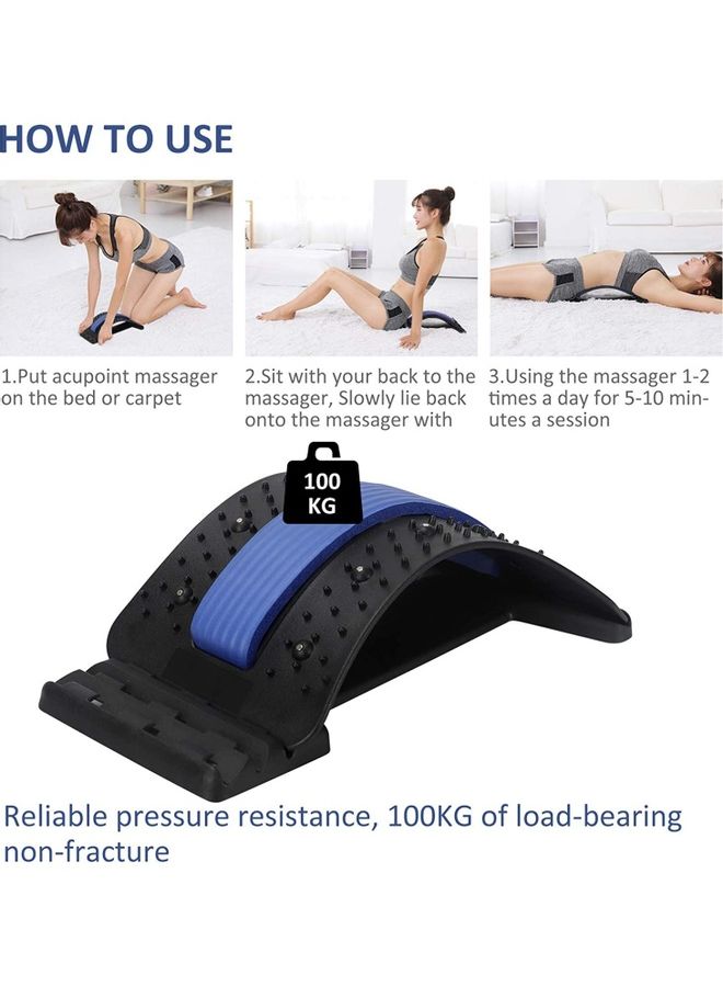 XiuWoo - Adjustable Back Stretcher Device With Magnetic Points - Image 1