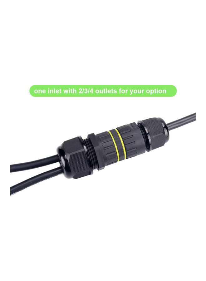 Generic Connector For 5-Pin Inlet Cable Black  - Image 3