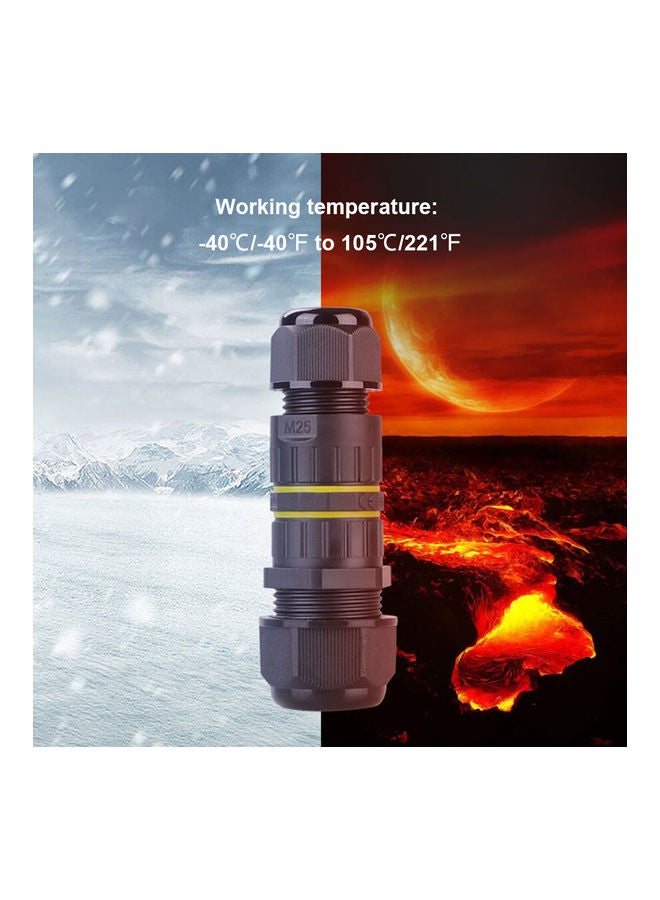 Generic - Connector For 5-Pin Inlet Cable Black - Image 1