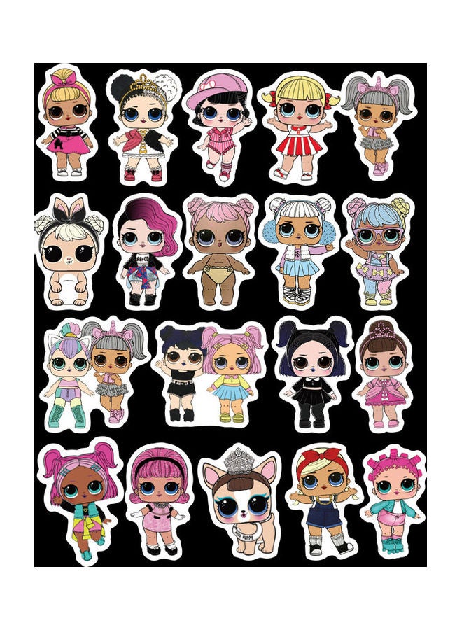 Kutis 50-Piece Girls Stickers Gift Share Friends School Birthday Party - Image 2