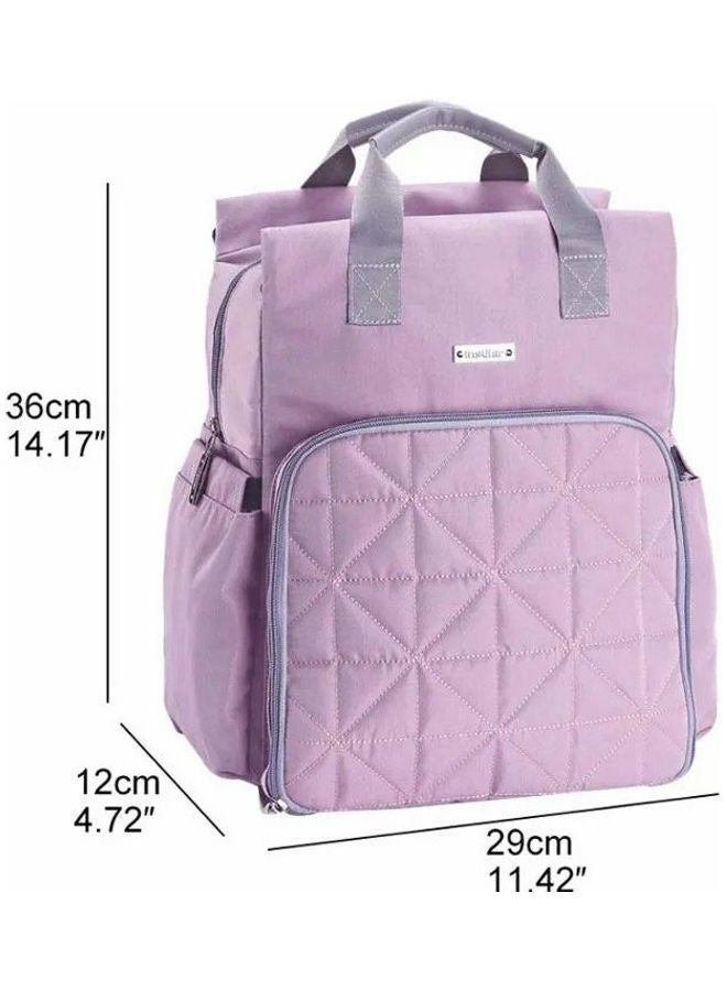 Rock Pow - Waterproof Large Capacity Diaper Bag with Wide Open Stroller Strap - Image 1