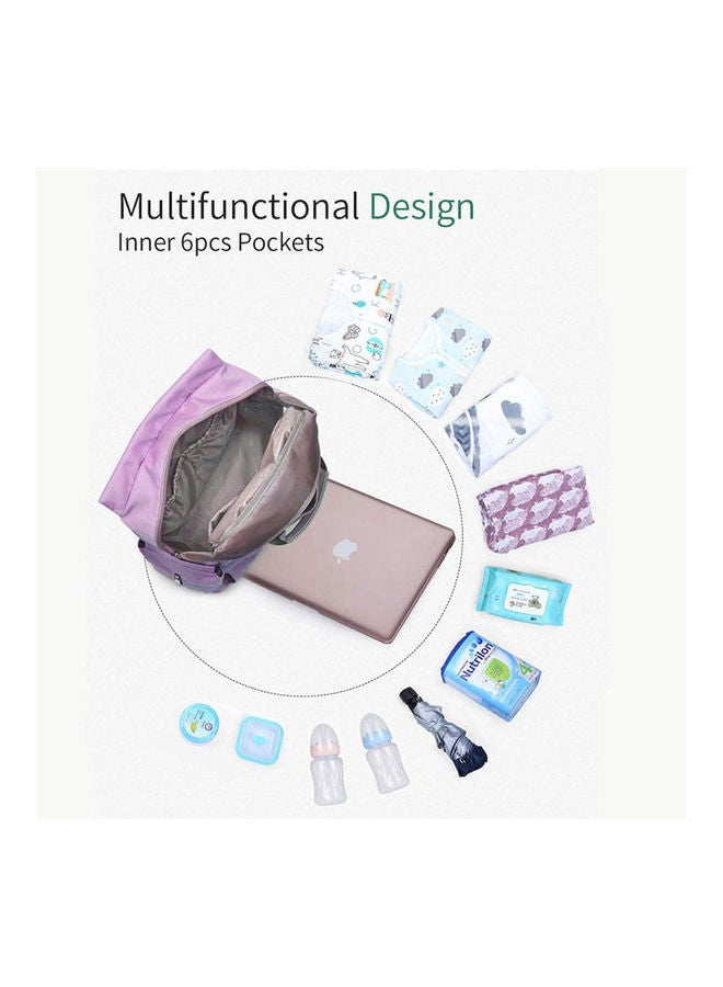 Rock Pow - Waterproof Large Capacity Diaper Bag with Wide Open Stroller Strap - Image 1