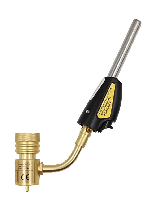 general 360 ° Rotating Gas Map Self-Igniting Torch Black/Gold 13.5 x 6.5 x 1.93inch - Image 2