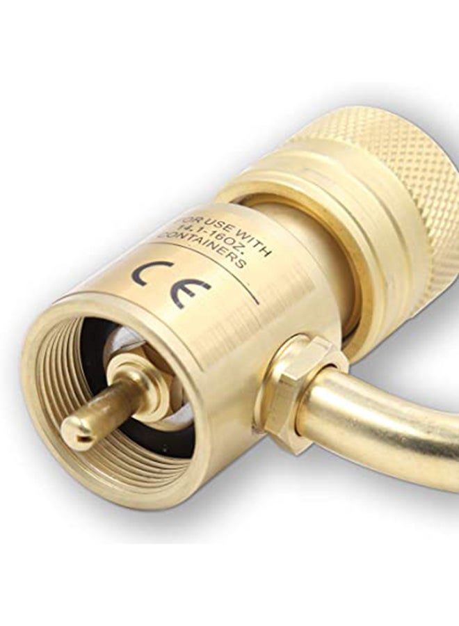 general 360 ° Rotating Gas Map Self-Igniting Torch Black/Gold 13.5 x 6.5 x 1.93inch - Image 3