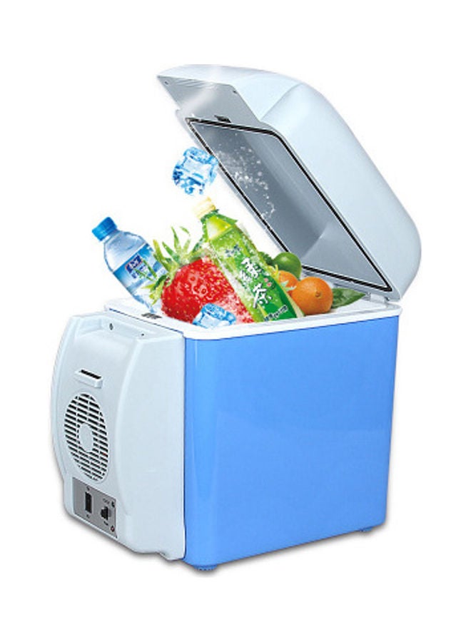 NIBEMINENT Little Portable Refrigerator for Car 8.0 L Efr-145smkiii Blue/Grey  - Image 2