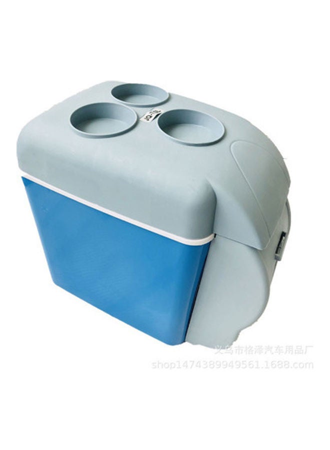 NIBEMINENT Little Portable Refrigerator for Car 8.0 L Efr-145smkiii Blue/Grey  - Image 3