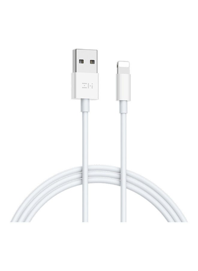 زي إم آي كابل بيانات بمنفذ USB بطول 1 متر أبيض - Image 4