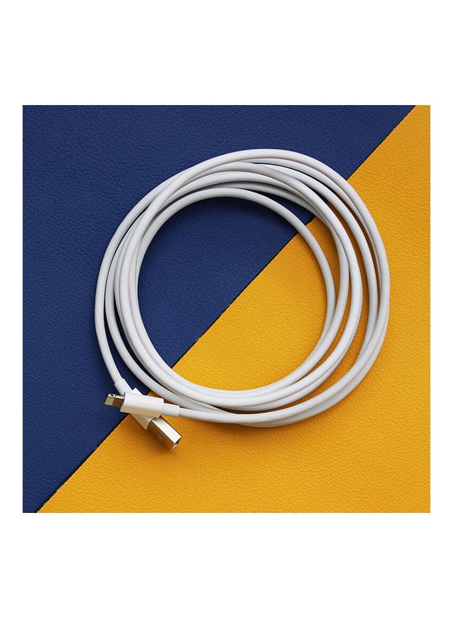 زي إم آي كابل بيانات بمنفذ USB بطول 1 متر أبيض - Image 5