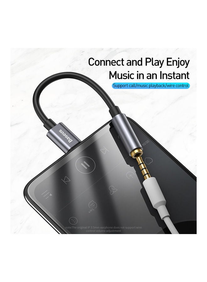 Baseus USB-C Audio Adapter Black/Grey - Image 2