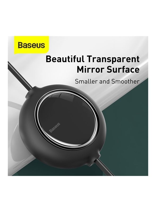 Baseus Retractable 3 in 1 Cable 1.2M, USB to Lightning Cable for iPhone 14 Pro Max Data Transfer and Charging for iPhone 13/12/11 Pro Max XS XR 8 Plus/ Micro Type C Fast Charging for Huawei Samsung Black  - Image 4