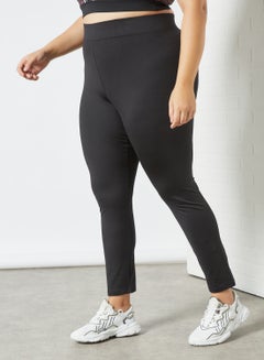 Curve Solid Leggings Black