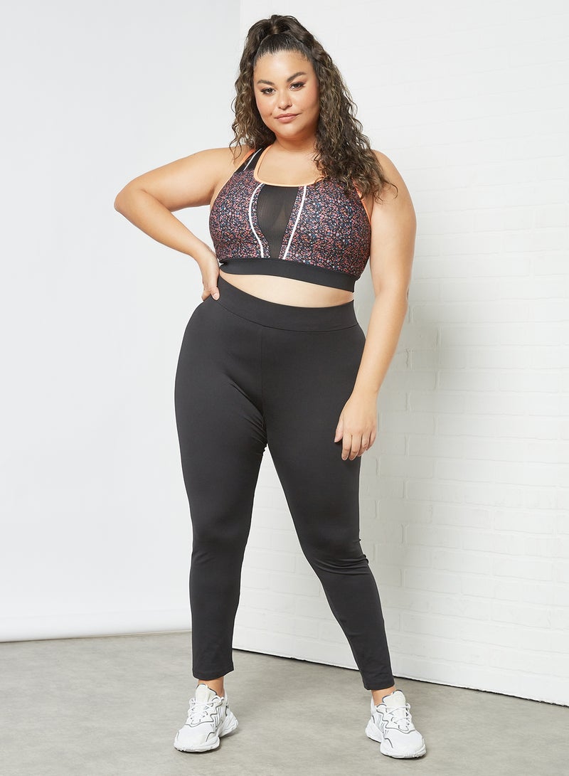 VERO MODA - Curve Solid Leggings Black - Image 1