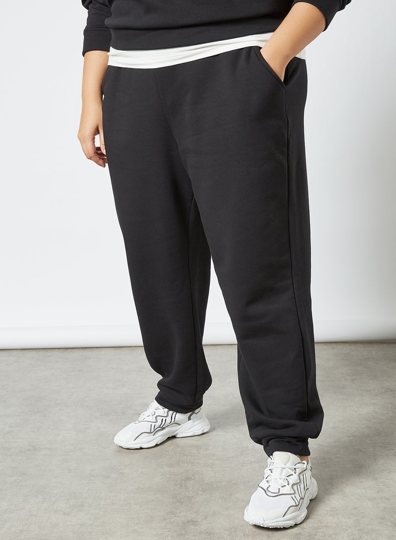 VERO MODA - Curve Loose Sweatpants Black - Image 1