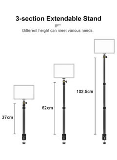 VIJIM Height Adjustable Table Stand Black  - Image 3