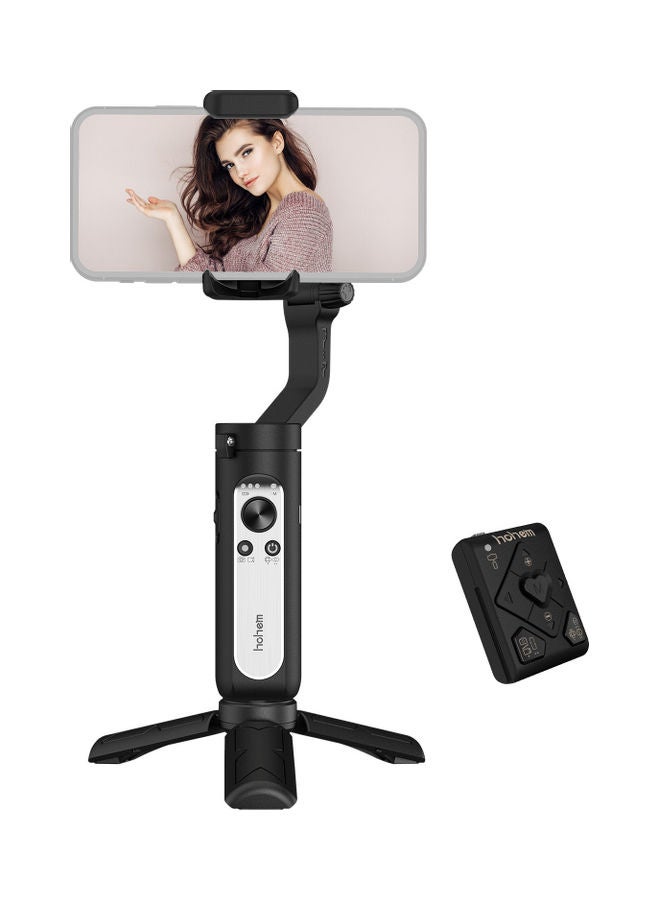 hohem iSteady X2 Ultralight 3-Axis Gimbal Handheld Stabilizer Black  - Image 1