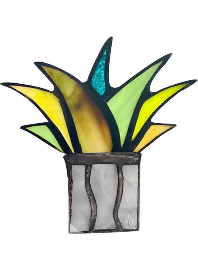 Acrylic Aloe Plant Garden Ornaments For Home Furnishings Multicolour - Image 1