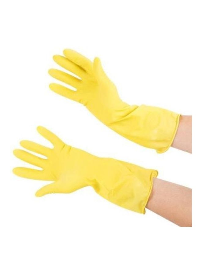 surf 3 Pair Surf Rubber Flock-Lined Gloves Yellow - Image 2