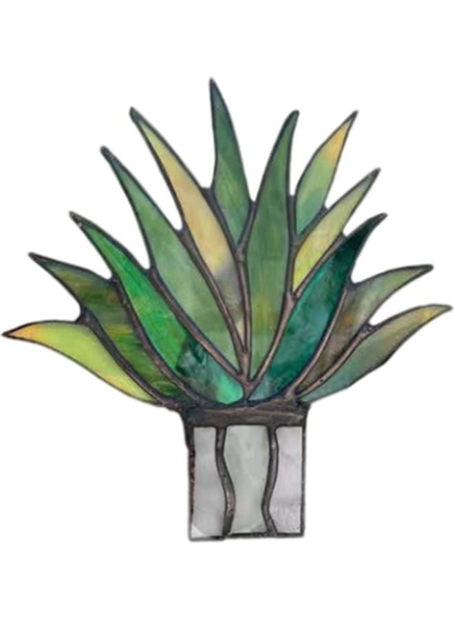Mini Acrylic Aloe Plant Garden Ornaments For Home Decorations Multicolour - Image 1