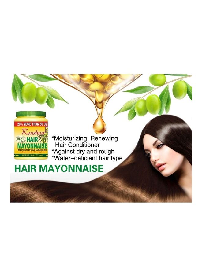 Organic Hair Treatment With Olive Oil & Egg Protein 1000grams - v1624779242/N48581593A_5