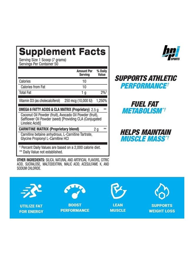 BPI SPORTS - BPI SPORTS CLA Plus Carnitine 50 Servings - Image 1