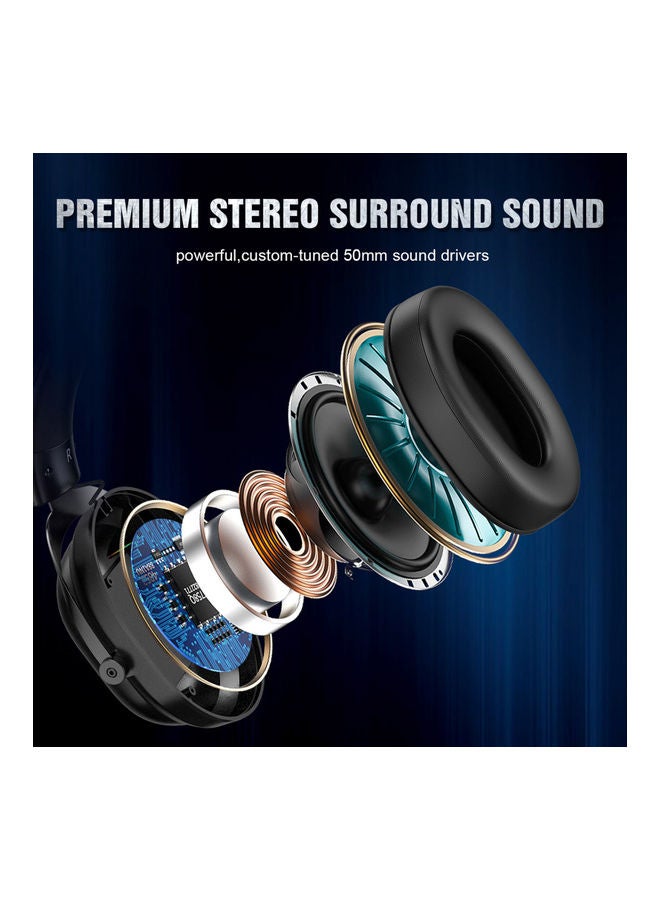 onikuma X11 Wired Headphones Black - Image 3