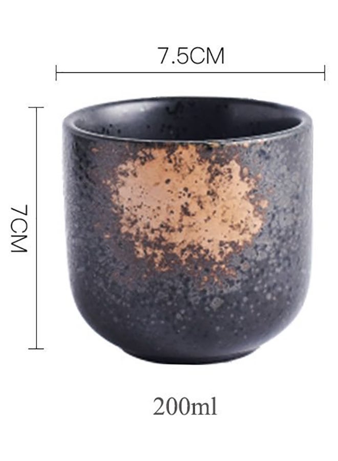 Ceramic Cup Brown/Black 200mm - Image 2