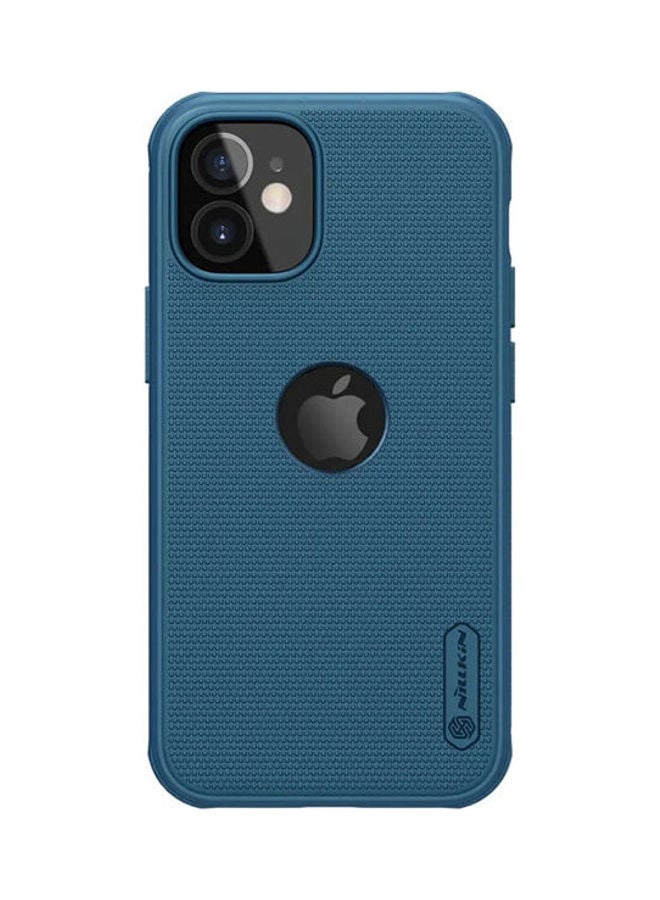 Nillkin Super Frosted Shield Pro Magnetic Matte Protective Case For Apple iPhone 12 Mini (with Logo cutout) blue - Image 1