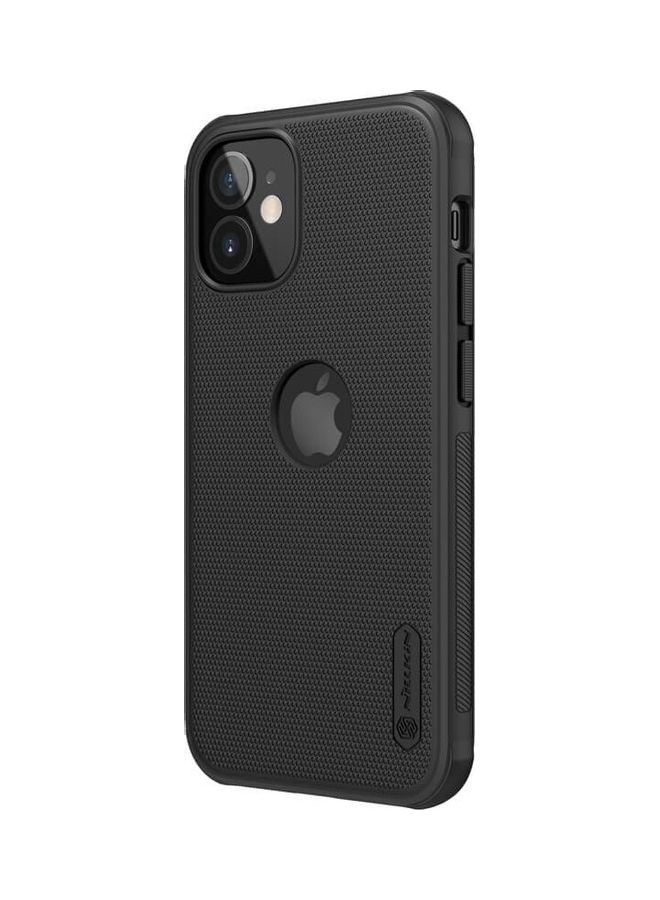 Nillkin Super Frosted Shield Pro Magnetic Matte Protective Case For Apple iPhone 12 Mini (with Logo cutout) Black - Image 2