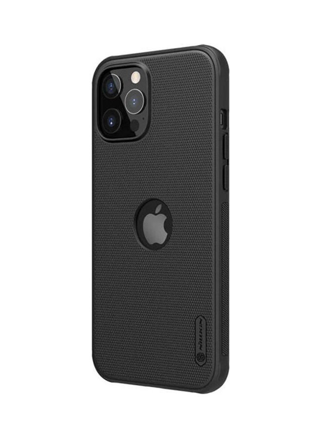 Nillkin Super Frosted Shield Pro Magnetic Matte Protective Case For Apple iPhone 12 / 12 Pro (with Logo cutout) Black - Image 1
