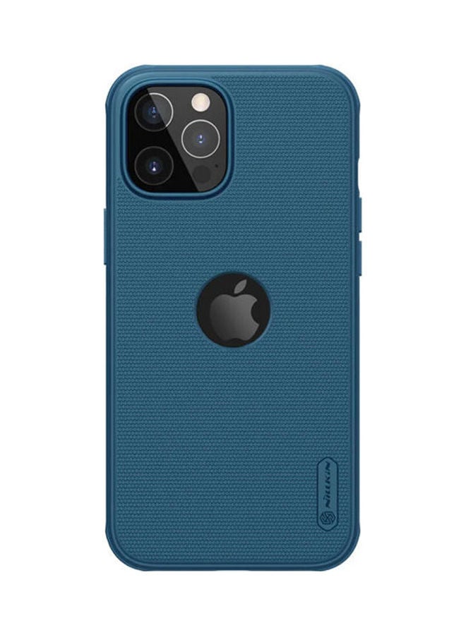 Nillkin Super Frosted Shield Magnetic Matte Protective Case For Apple iPhone 12 Pro Max (With Logo Cutout) blue - Image 1