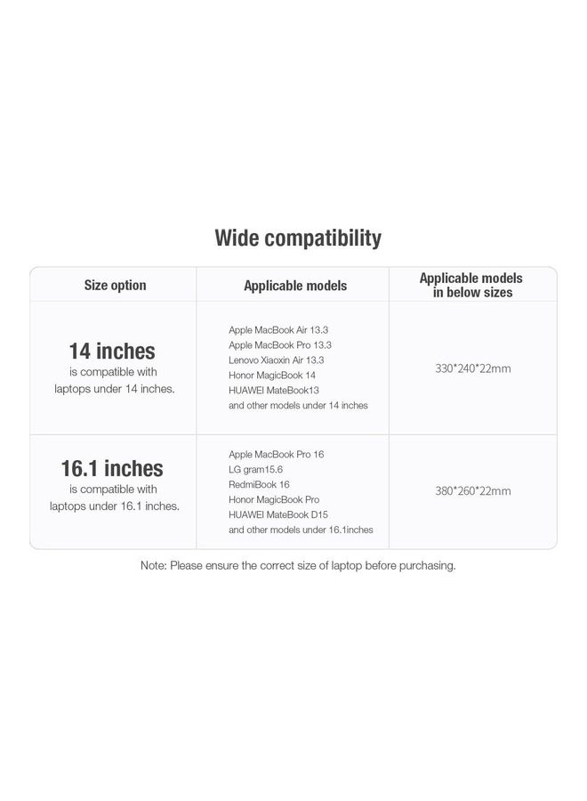 Nillkin - Commuter Multifunctional Laptop Bag Sleeve For Notebook 16.1" inch Blue - Image 1