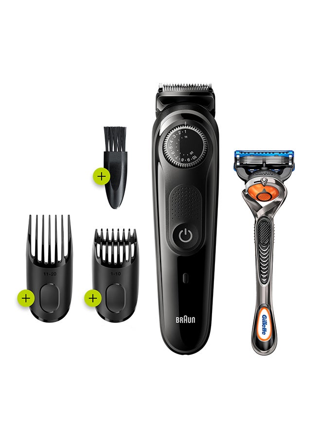 براون ماكينة كهربائية لتشذيب الذقن والشعر أسود - Image 2