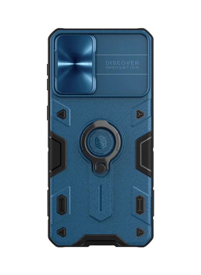 Nillkin Protective Case Cover With Slide Camera Protector For Samsung Galaxy S21 Plus Blue - Image 1