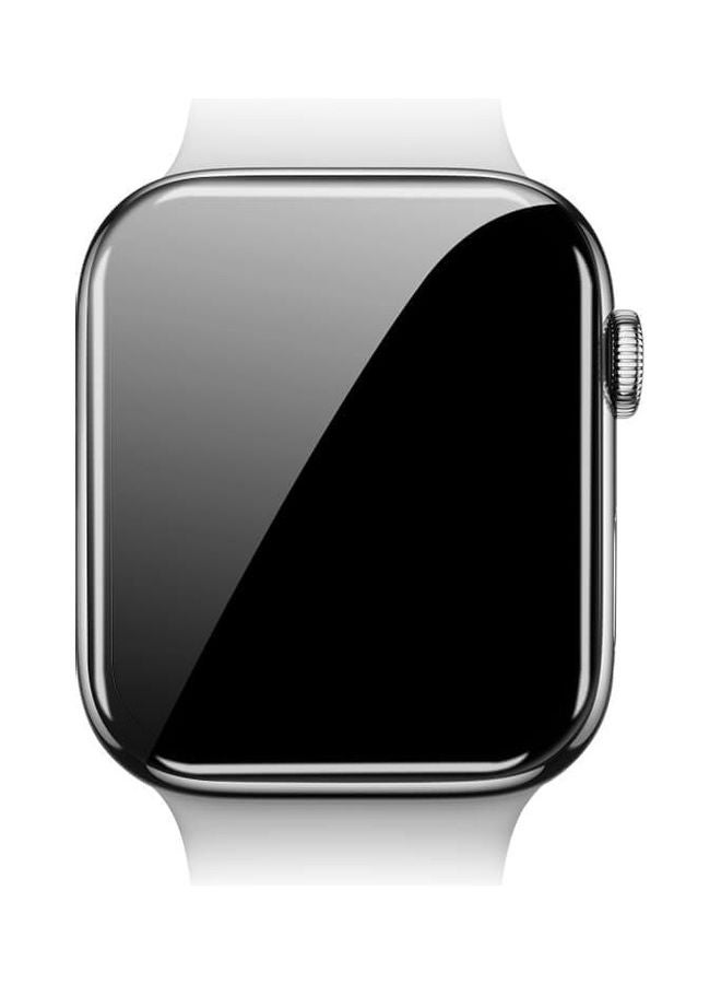 Nillkin 3D AW+ Full Coverage Watch Tempe Protector For Apple iWatch 42mm Series 1 / 2 / 3 , 0.33mm Black - Image 2