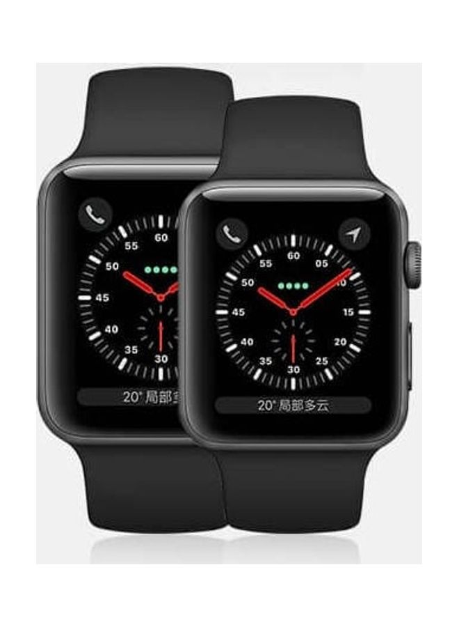 Nillkin 3D AW+ Full Coverage Watch Tempe Protector For Apple iWatch 42mm Series 1 / 2 / 3 , 0.33mm Black - Image 4