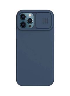 CamShield Silky Silicone Case For Apple iPhone 12 / 12 Pro blue