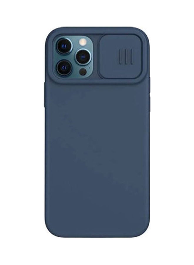 Nillkin - CamShield Silky Silicone Case For Apple iPhone 12 / 12 Pro blue - Image 1