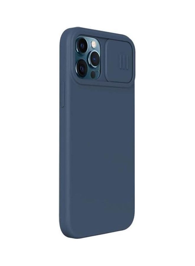 Nillkin - CamShield Silky Silicone Case For Apple iPhone 12 / 12 Pro blue - Image 1
