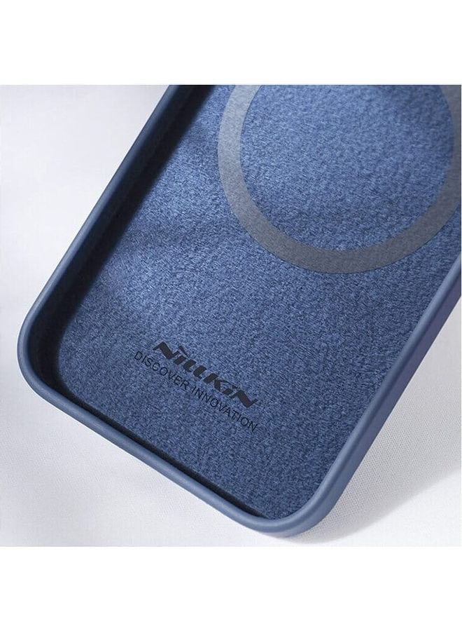 Nillkin - CamShield Silky Silicone Case For Apple iPhone 12 / 12 Pro blue - Image 1