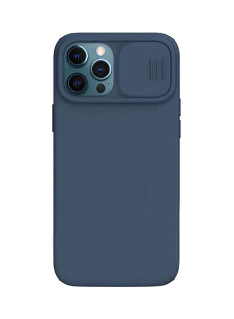 CamShield Silky Silicone Case For Apple iPhone 12 Pro Max blue