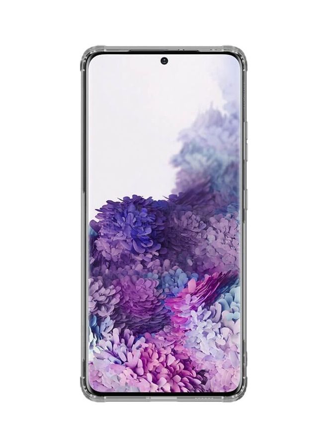Nillkin Nature TPU Case For Samsung Galaxy S21 Ultra - clear grey - Image 3