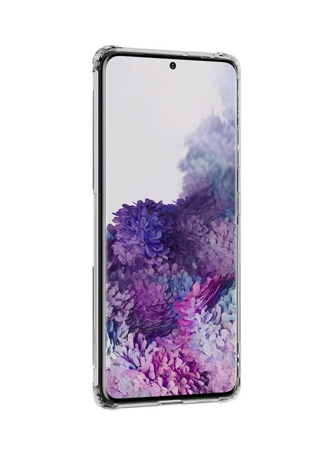 Nillkin Nature TPU Case For Samsung Galaxy S21 Ultra - clear grey - Image 4