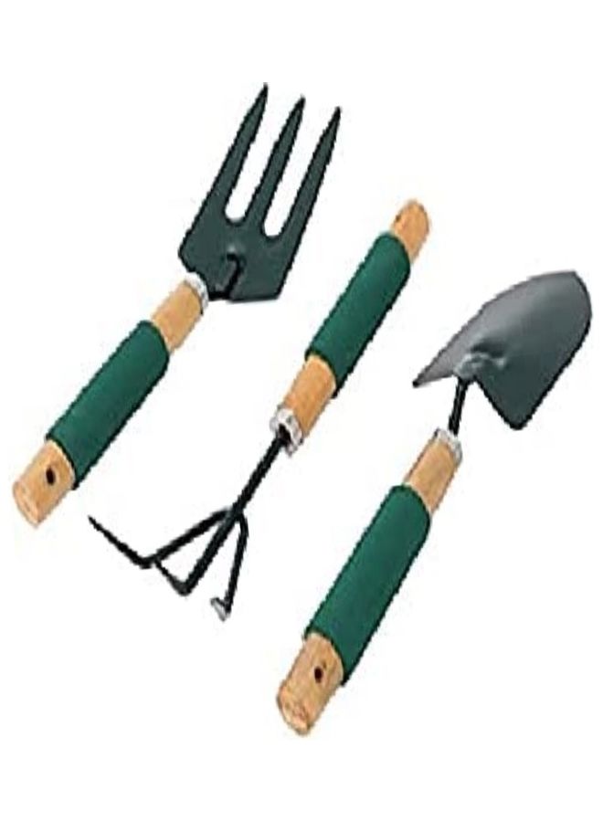 جوليتي إل إل سي طقم أدوات للحديقة مكون من 3 قطع متعدد الألوان - Image 2