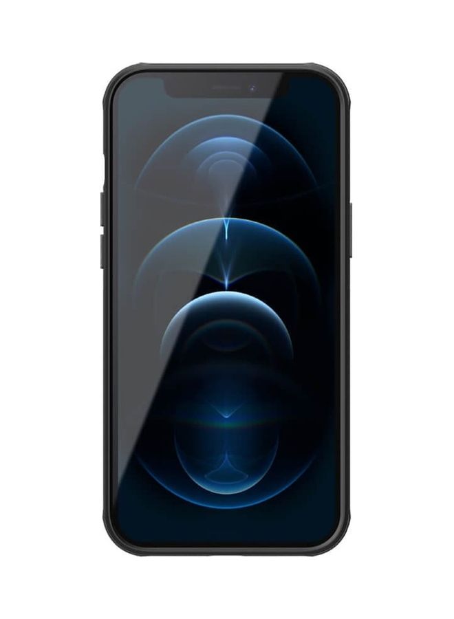 Nillkin Super Frosted Shield Pro Magnetic Matte Protective Case For Apple iPhone 12 Pro Max (with Logo Cutout) Black - Image 4