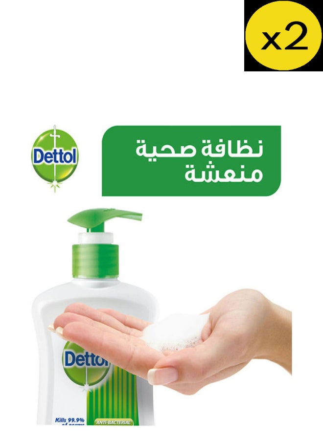 Dettol Original Hand Wash - Pack of 2 Clear 400ml - Image 2