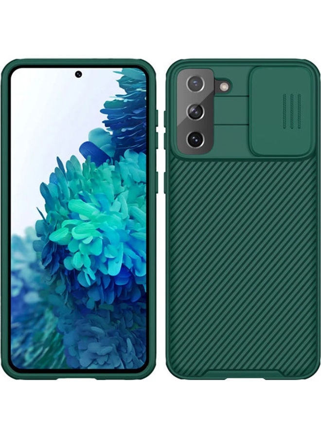 Nillkin Cam Shield Pro Case For Flex Pure Silicone Case For Samsung Galaxy S21+ Deep Green - Image 1
